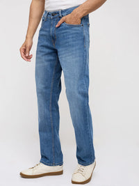 Men Chico Jeans Relaxed Fit Mid Blue Mid Rise