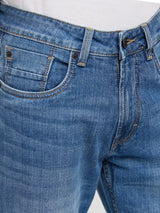 Men Chico Jeans Relaxed Fit Mid Blue Mid Rise