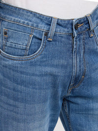 Men Chico Jeans Relaxed Fit Mid Blue Mid Rise