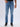 Men Kano Jeans Slim Fit Blue Low Rise
