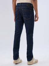 Men Rover Jeans Regular Fit Blue Mid Rise
