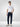 Men Kano Jeans Slim Fit Blue Mid Rise