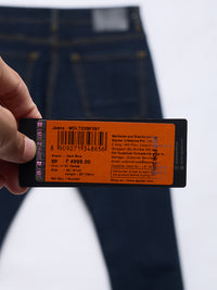 Men Chico Jeans Relaxed Fit Dark Blue Mid Rise