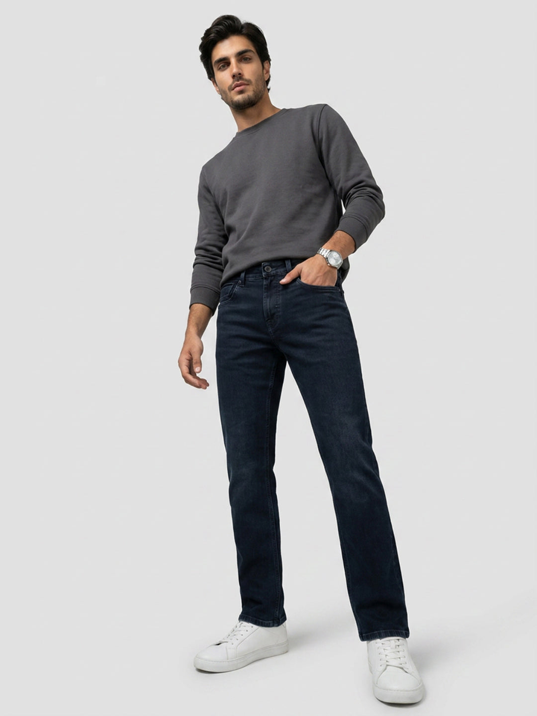 Men Chico Jeans Relaxed Fit Blue Mid Rise
