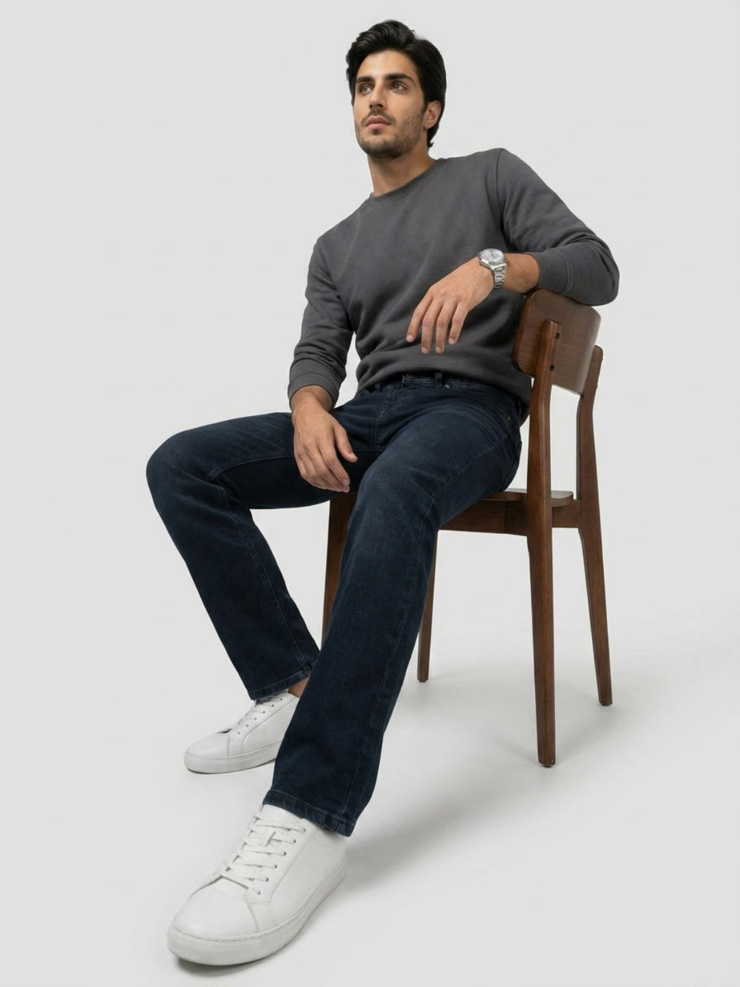 Men Chico Jeans Relaxed Fit Blue Mid Rise