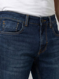 Men Chico Jeans Relaxed Fit Dark Blue Mid Rise