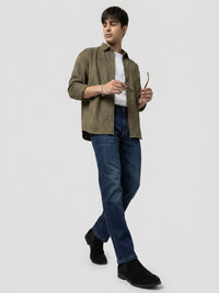 Men Chico Jeans Relaxed Fit Dark Blue Mid Rise