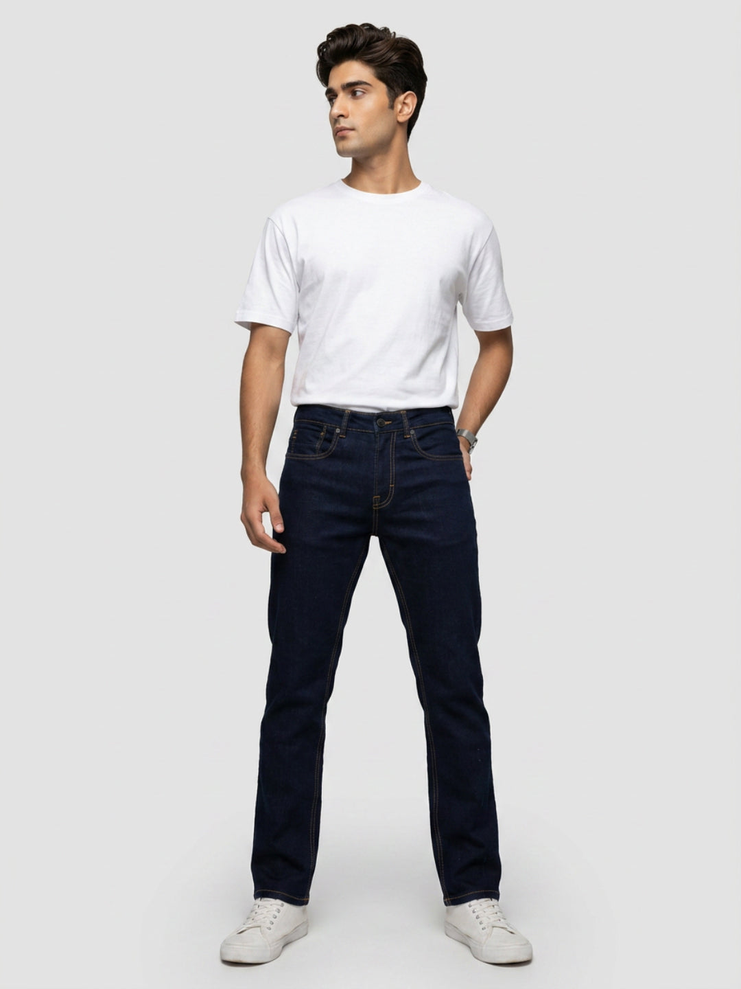 Men Chico Jeans Relaxed Fit Blue Mid Rise