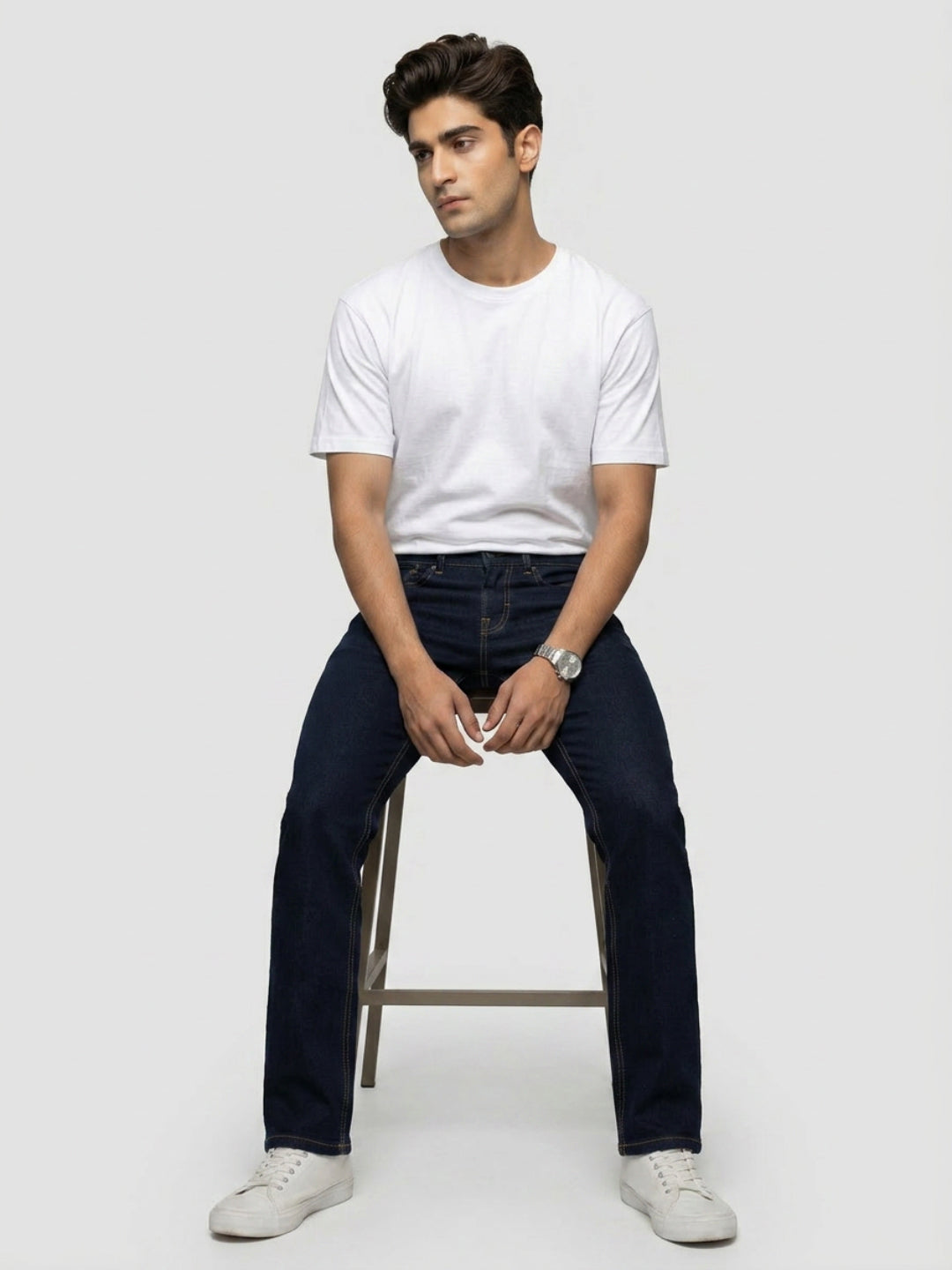 Men Chico Jeans Relaxed Fit Blue Mid Rise