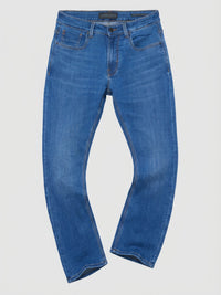 Men Chico Jeans Relaxed Fit Mid Blue Mid Rise