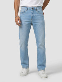 Men Chico Jeans Relaxed Fit Light Blue Mid Rise