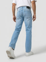 Men Chico Jeans Relaxed Fit Light Blue Mid Rise