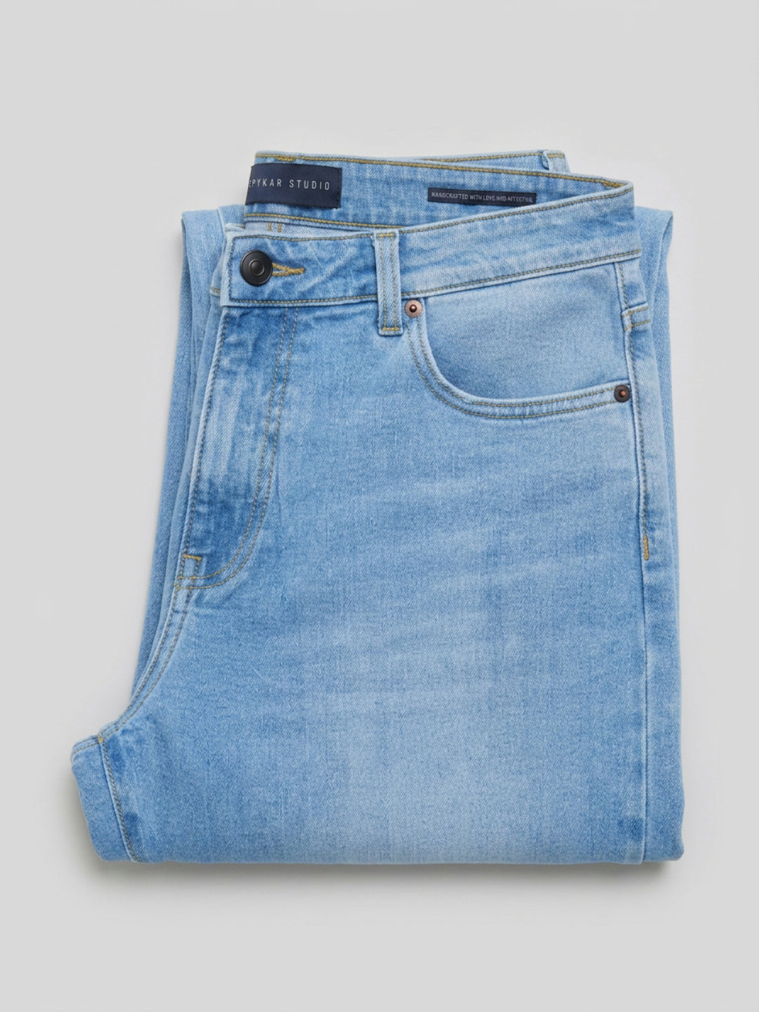 Men Chico Jeans Relaxed Fit Light Blue Mid Rise