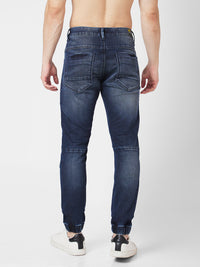 Men Rover Jeans Regular Fit Dark Blue High Rise