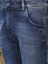 Men Rover Jeans Regular Fit Dark Blue High Rise