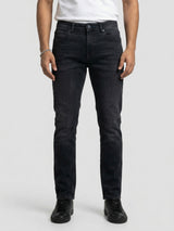 Men Nico Jeans Slim Fit Black Low Rise