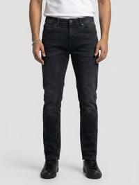 Men Nico Jeans Slim Fit Black Low Rise