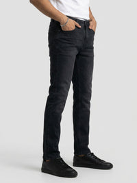 Men Nico Jeans Slim Fit Black Low Rise