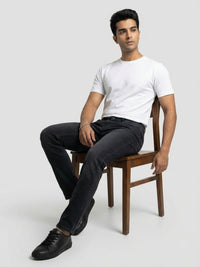 Men Nico Jeans Slim Fit Black Low Rise