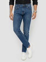 Men Nico Jeans Slim Fit Dark Blue Low Rise