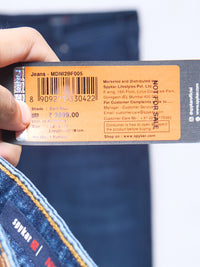 Men Nico Jeans Slim Fit Dark Blue Low Rise