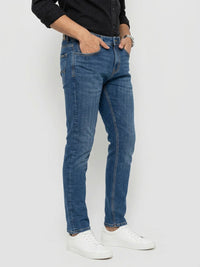 Men Nico Jeans Slim Fit Dark Blue Low Rise
