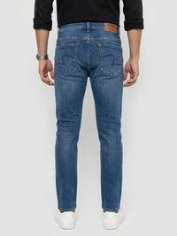 Men Nico Jeans Slim Fit Dark Blue Low Rise