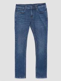 Men Nico Jeans Slim Fit Dark Blue Low Rise