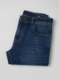 Men Nico Jeans Slim Fit Dark Blue Low Rise