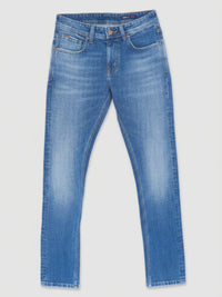 Men Nico Jeans Slim Fit Mid Blue Low Rise