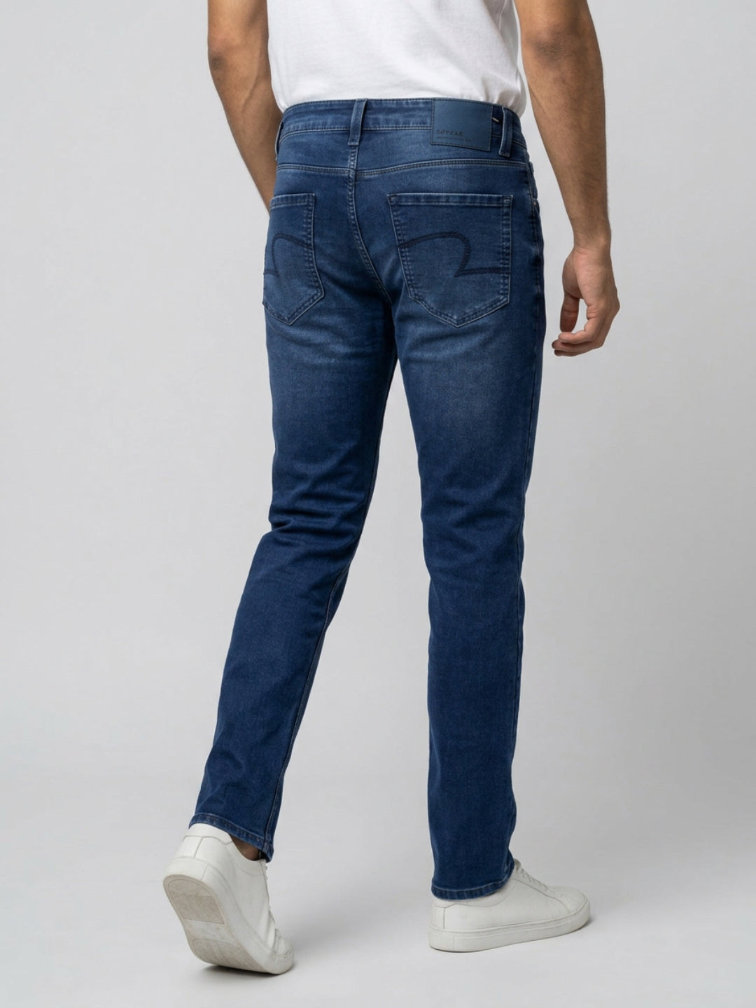 Men Nico Jeans Slim Fit Dark Blue Low Rise