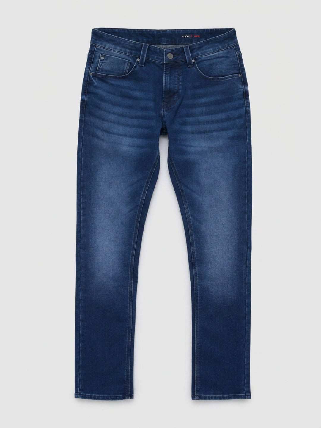 Men Nico Jeans Slim Fit Dark Blue Low Rise