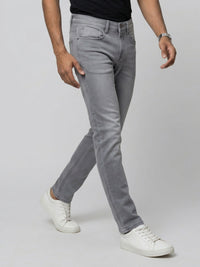 Men Nico Jeans Slim Fit Grey Low Rise