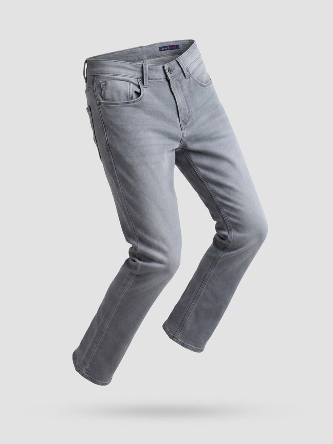 Men Nico Jeans Slim Fit Grey Low Rise