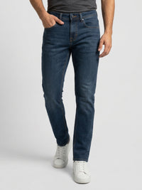 Men Nico Jeans Slim Fit Dark Blue Low Rise