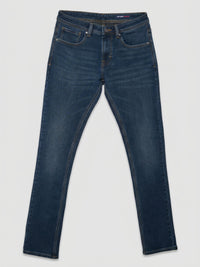 Men Nico Jeans Slim Fit Dark Blue Low Rise