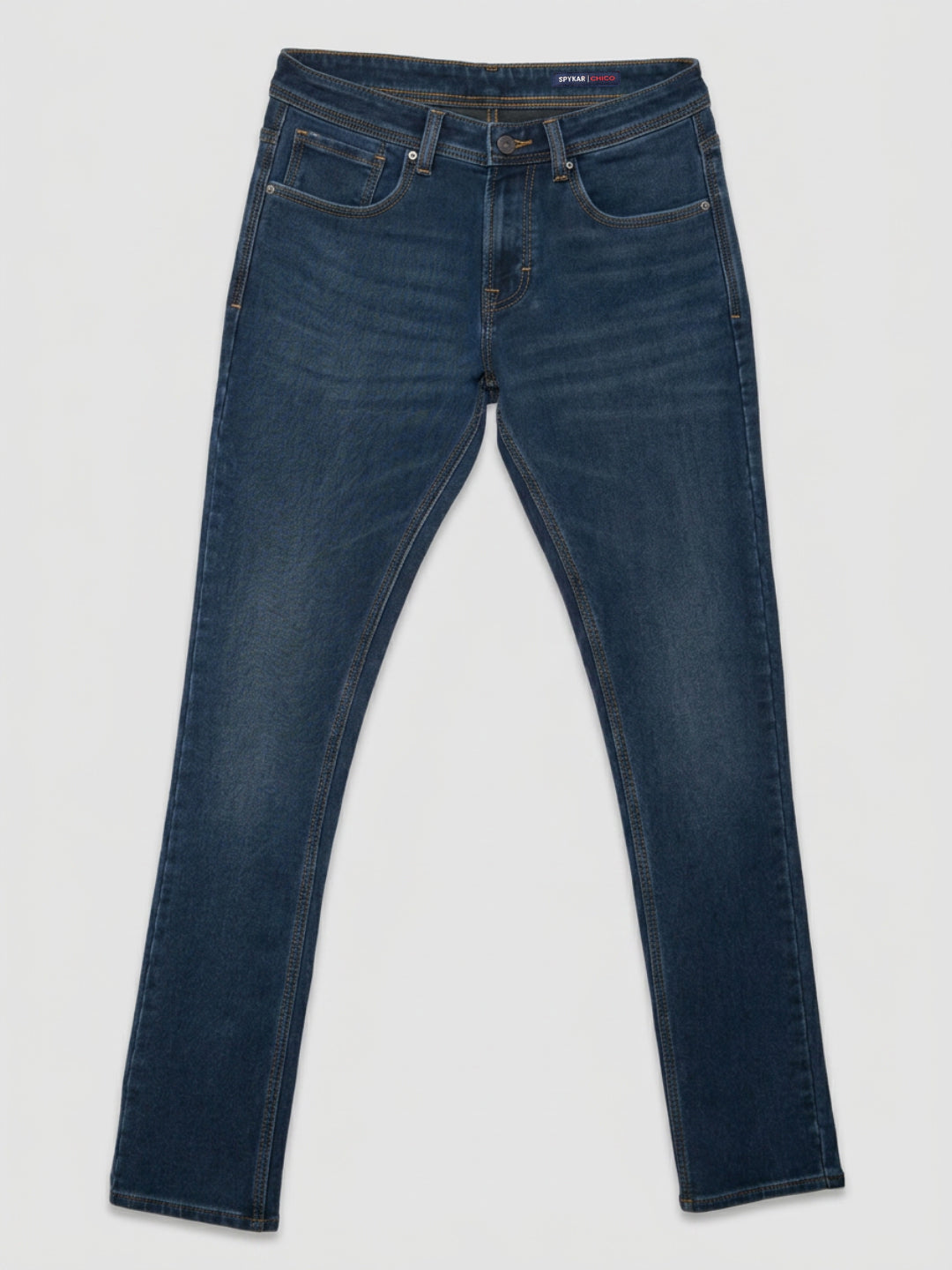 Men Nico Jeans Slim Fit Dark Blue Low Rise