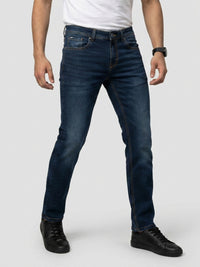 Men Nico Jeans Slim Fit Dark Blue Low Rise
