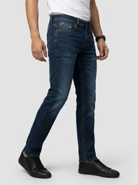 Men Nico Jeans Slim Fit Dark Blue Low Rise