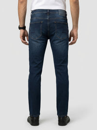 Men Nico Jeans Slim Fit Dark Blue Low Rise
