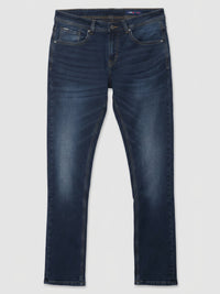 Men Nico Jeans Slim Fit Dark Blue Low Rise