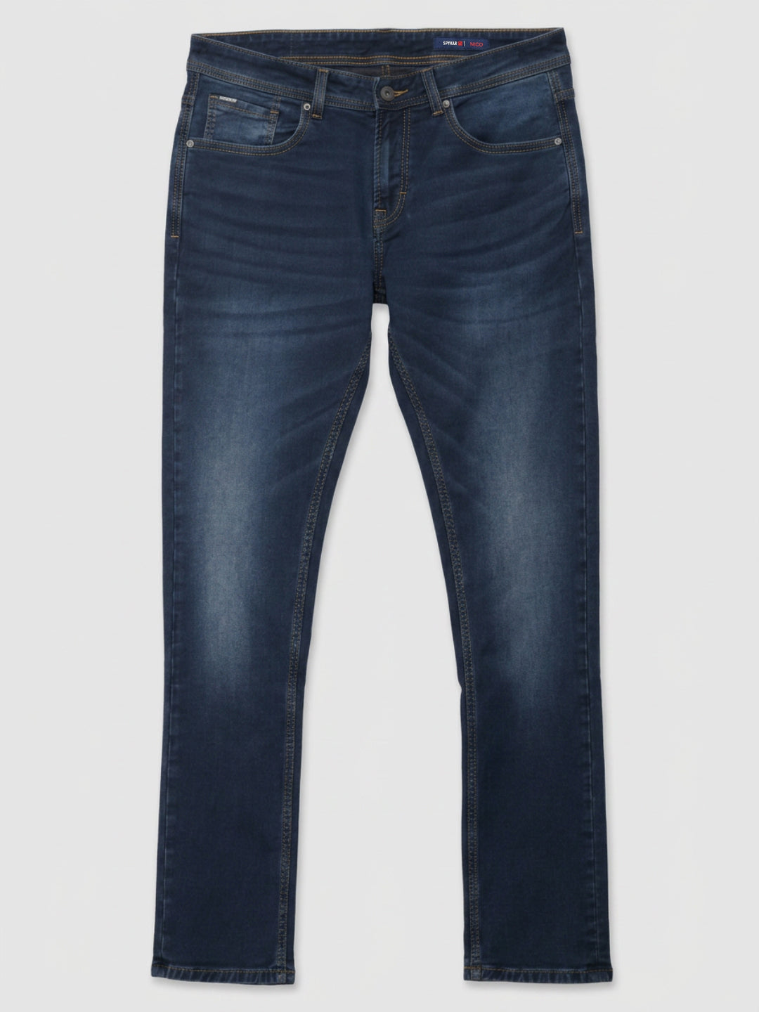 Men Nico Jeans Slim Fit Dark Blue Low Rise