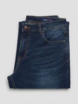Men Nico Jeans Slim Fit Dark Blue Low Rise