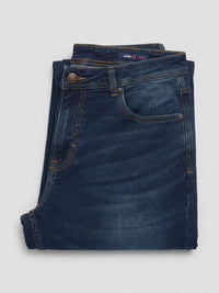 Men Nico Jeans Slim Fit Dark Blue Low Rise