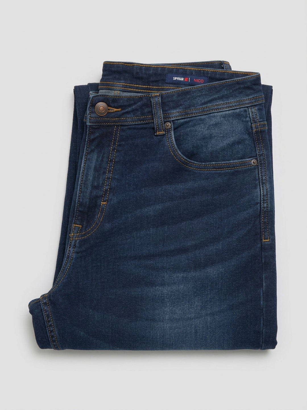 Men Nico Jeans Slim Fit Dark Blue Low Rise