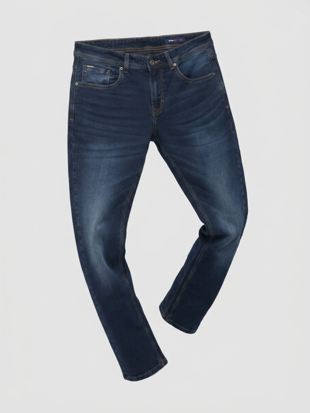 Men Nico Jeans Slim Fit Dark Blue Low Rise
