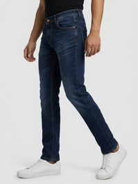 Men Nico Jeans Slim Fit Dark Blue Low Rise