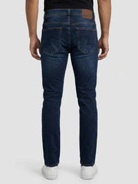 Men Nico Jeans Slim Fit Dark Blue Low Rise