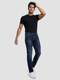 Men Nico Jeans Slim Fit Dark Blue Low Rise