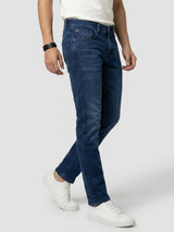 Men Nico Jeans Slim Fit Dark Blue Low Rise